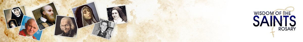 Wisdom of the Saints Rosary